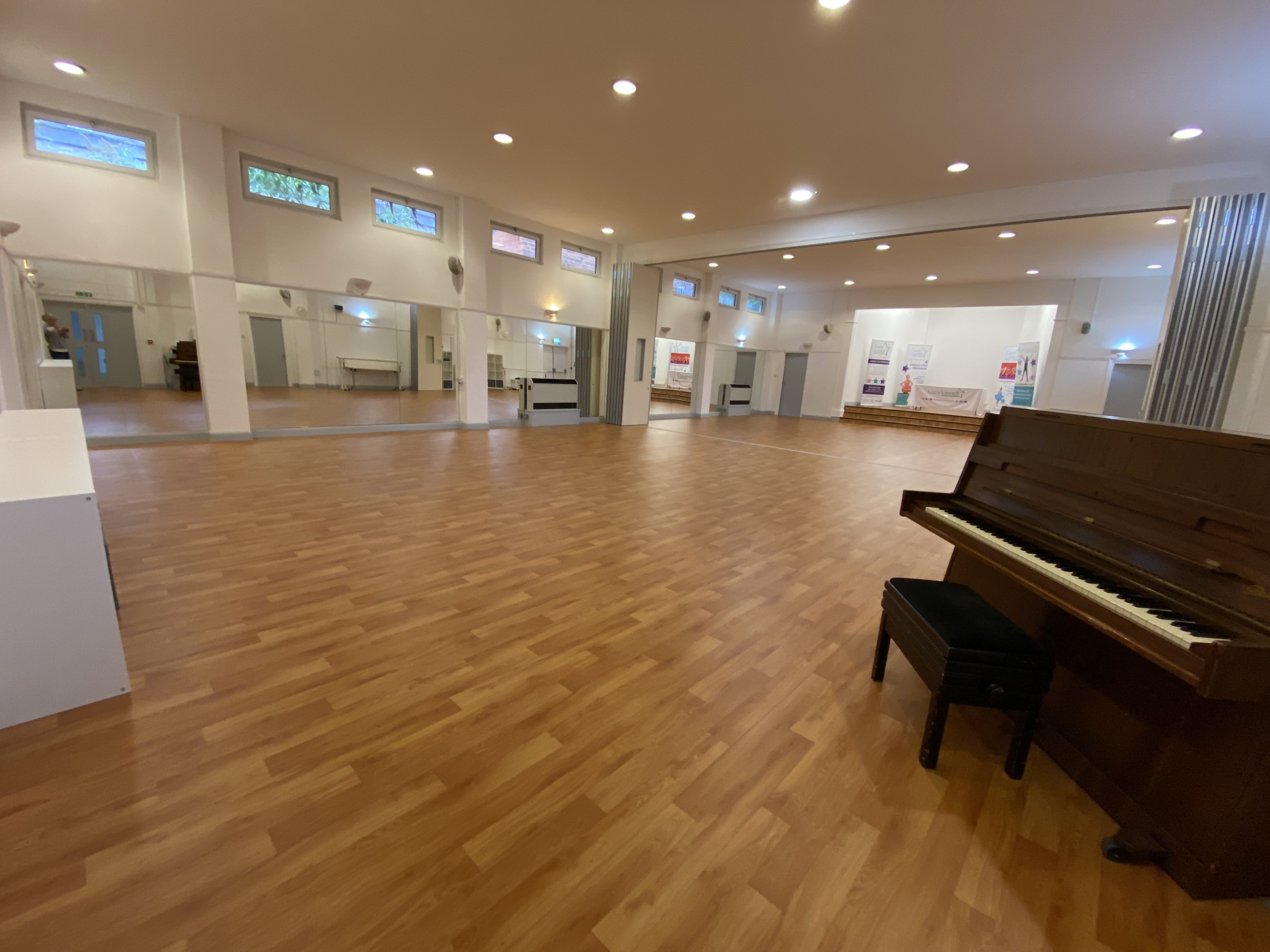 The welcoming interior of Studio 208